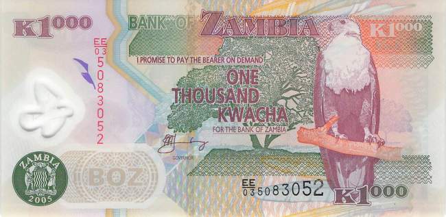 1000 Kwacha 2005